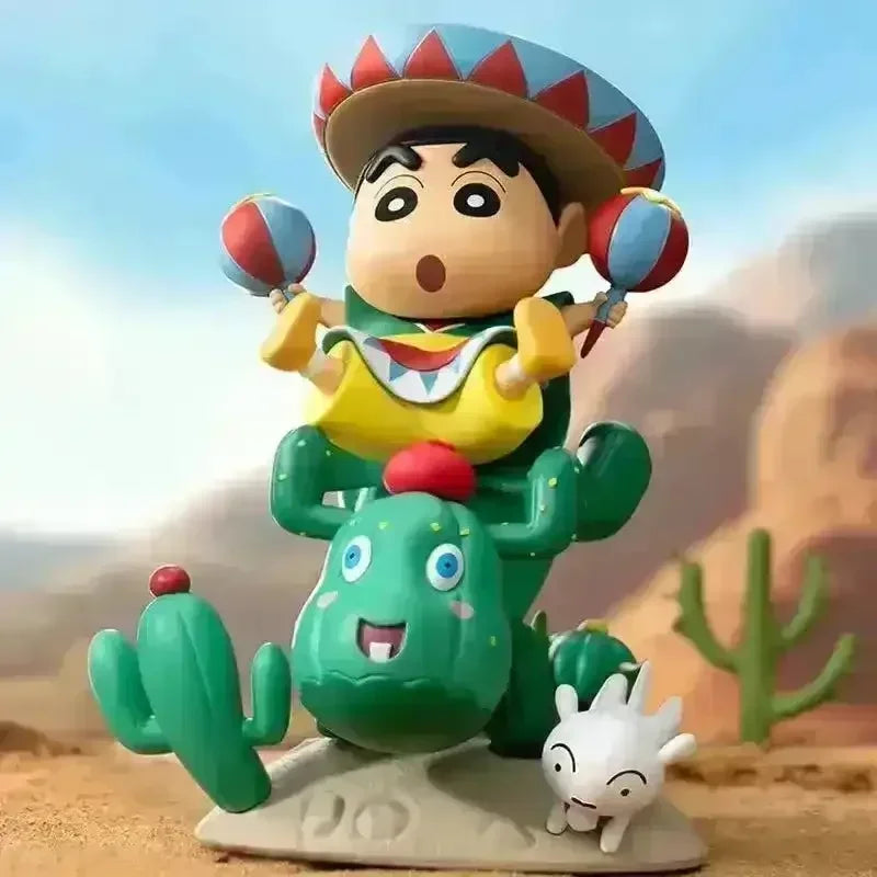 Crayon Shin Chan Classic Scene Series Blind Box - Bear Hugs