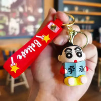 Crayon Shin-chan Wanderlust Wonders Keychain - Bear Hugs