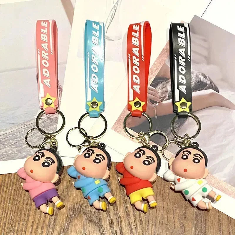Crayon Shin-chan Zen Master Keychain - Bear Hugs