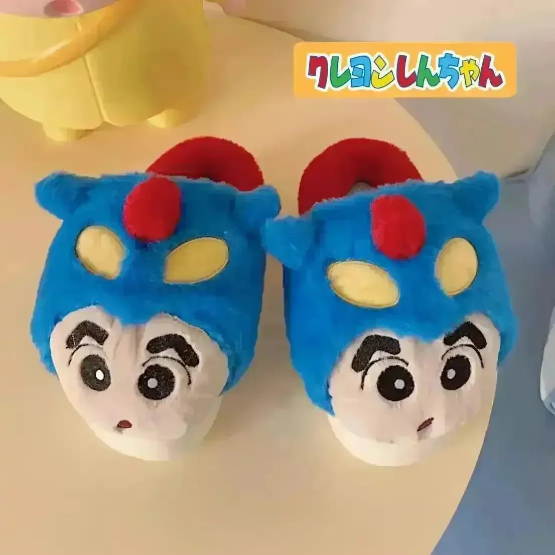 Crayon Shinchan Hooded Indoor Slippers - Bear Hugs
