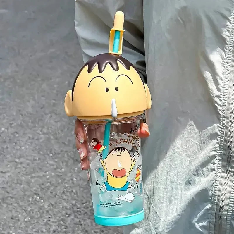 Crayon Shinchan Sipper Tritan Bottle (500 ml) - Bear Hugs