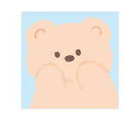 Creative Animal Sticky Notes - Bear Hugs