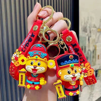 Creative Animal Tang Suit 3D Keychain - Bear Hugs