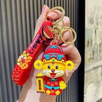 Creative Animal Tang Suit 3D Keychain - Bear Hugs