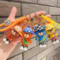 Creative Bear 3D Keychain - Bear Hugs