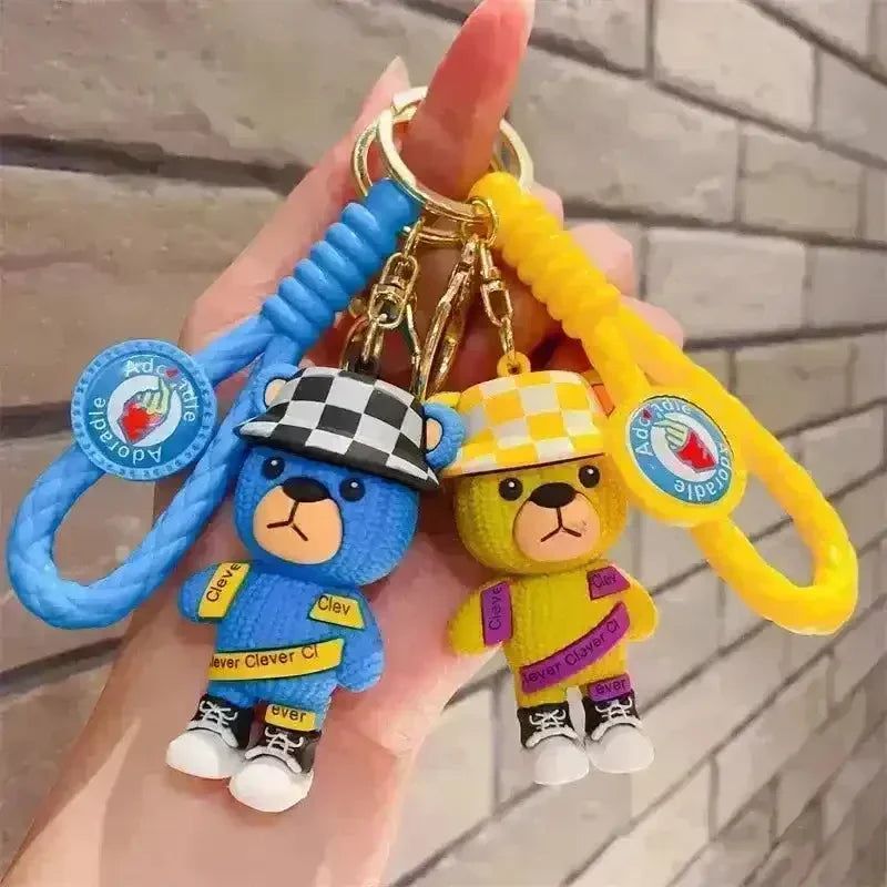 Creative Bear 3D Keychain - Bear Hugs