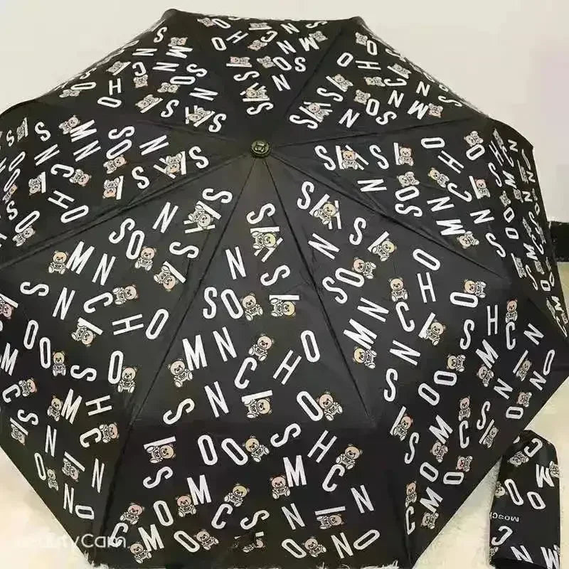 Creative Bear Handle Luxury Designer Umbrella - Bear Hugs