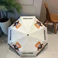 Creative Bear Handle Tri-Fold Umbrella - Bear Hugs