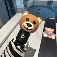 Creative Bear Handle Tri-Fold Umbrella - Bear Hugs