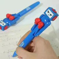 Creative Boxing Robot & Silly Face Gel Pen - Bear Hugs