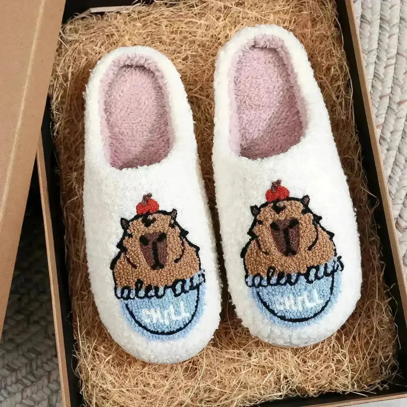 Creative Cotton Warm Slippers - Bear Hugs