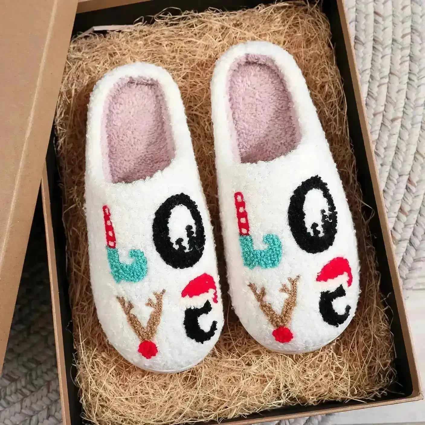 Creative Cotton Warm Slippers - Bear Hugs