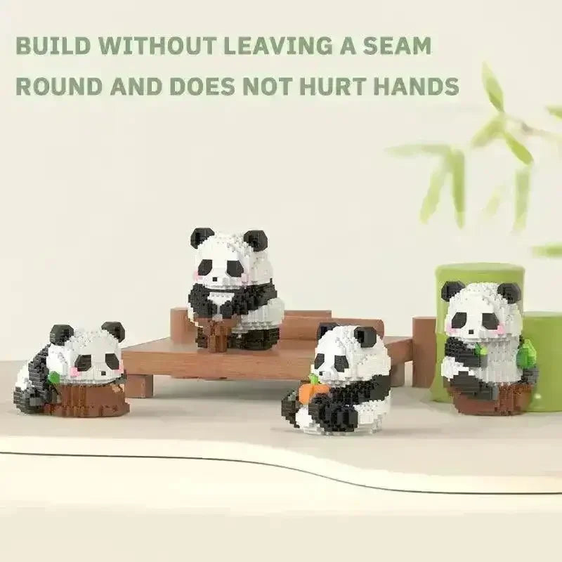 Creative DIY Panda Mini Puzzle - Bear Hugs