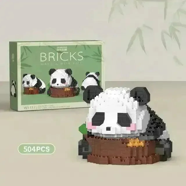 Creative DIY Panda Mini Puzzle - Bear Hugs