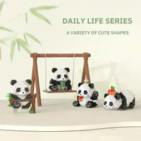 Creative DIY Panda Mini Puzzle - Bear Hugs