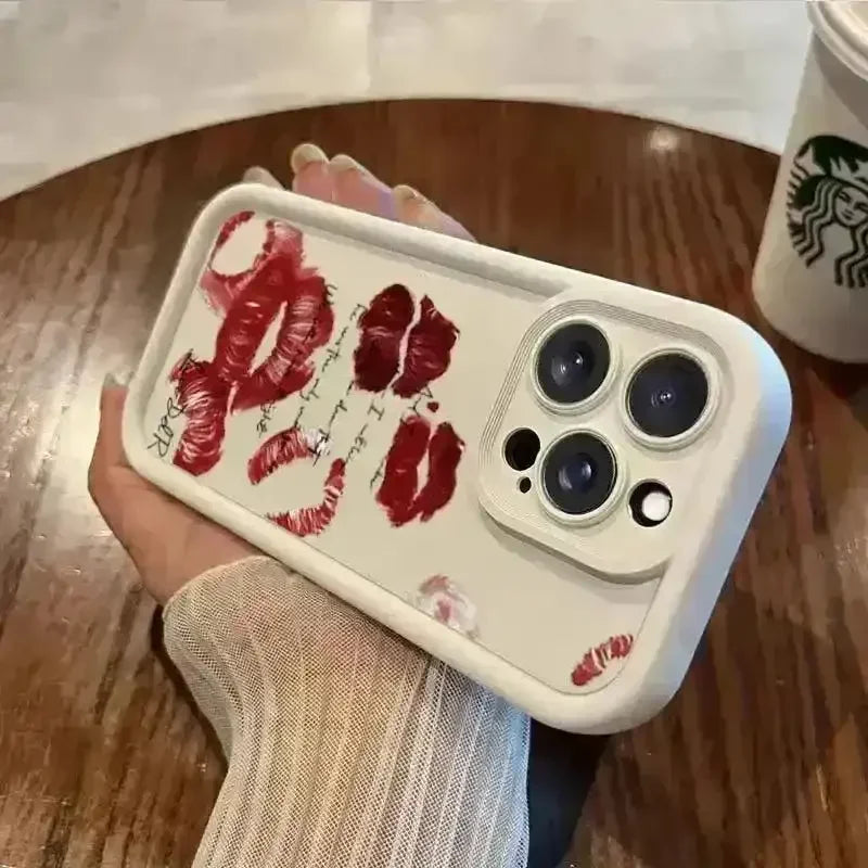 Creative Kiss Mark Case (For iPhones) - Bear Hugs