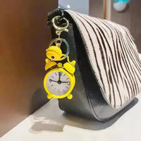 Creative Mini Alarm Clock Keychain - Bear Hugs