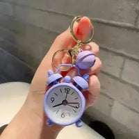 Creative Mini Alarm Clock Keychain - Bear Hugs
