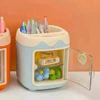 Creative Multi-Grid Pen Holder - Bear Hugs
