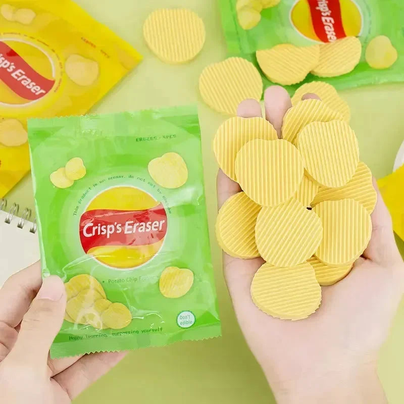 Creative Potato Chips Eraser - Bear Hugs