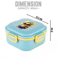 Critter Compartments 4-Way Lock Lunch Box - Bear Hugs