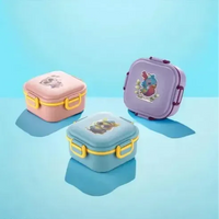 Critter Compartments 4-Way Lock Lunch Box - Bear Hugs