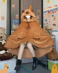 Critter Cuddle Hooded Robe Onesies - Bear Hugs