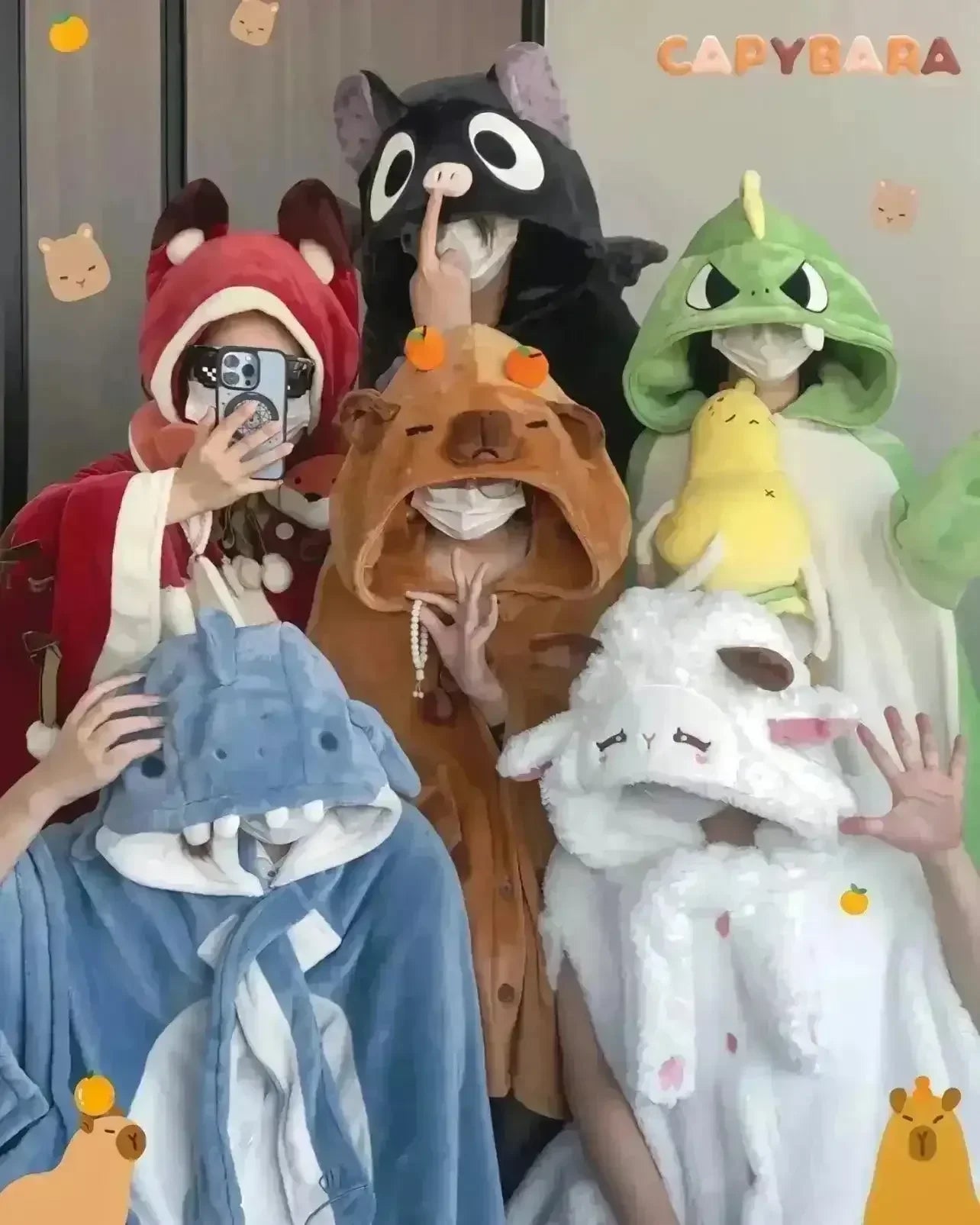 Critter Cuddle Hooded Robe Onesies - Bear Hugs