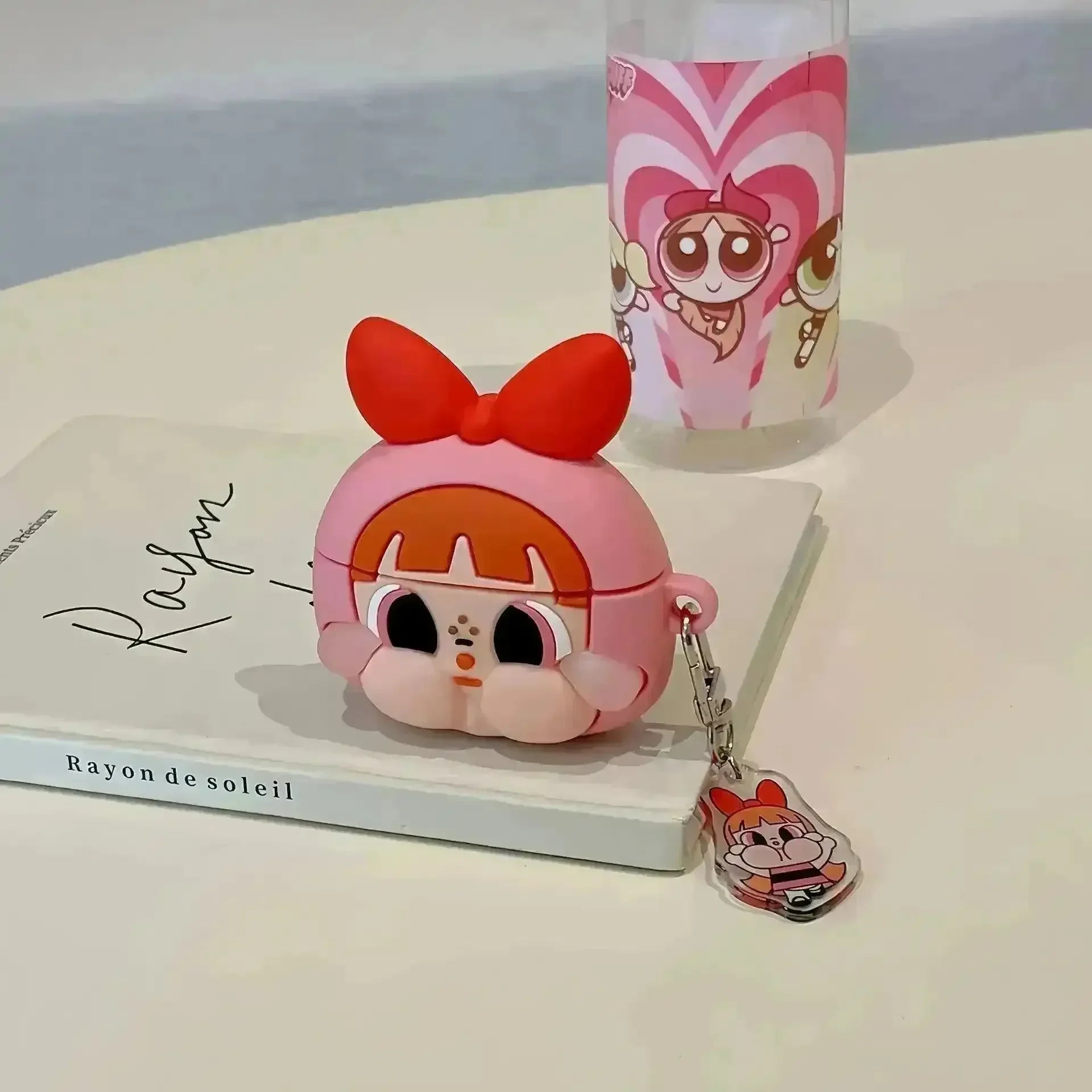 Crybaby Powerpuff Girls & Labubu AirPods Case - Bear Hugs