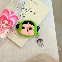 Crybaby Powerpuff Girls & Labubu AirPods Case - Bear Hugs