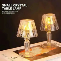 Crystal Mini Projection Table Lamp - Bear Hugs