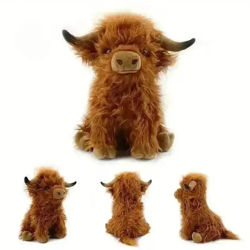 Cuddly Highland Yak Plushie (27 cm) - Bear Hugs