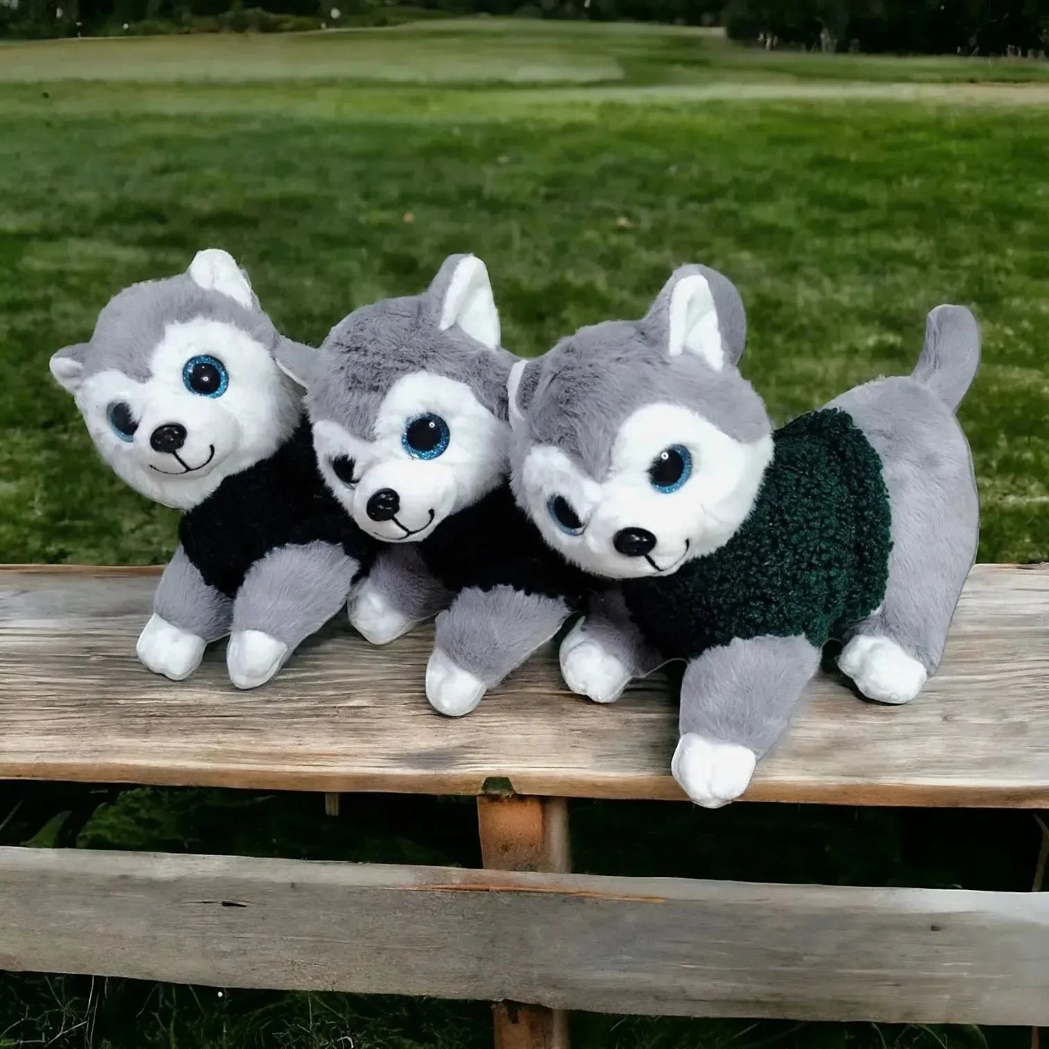 Cuddly Husky Plush Toy (25 cm) - Bear Hugs
