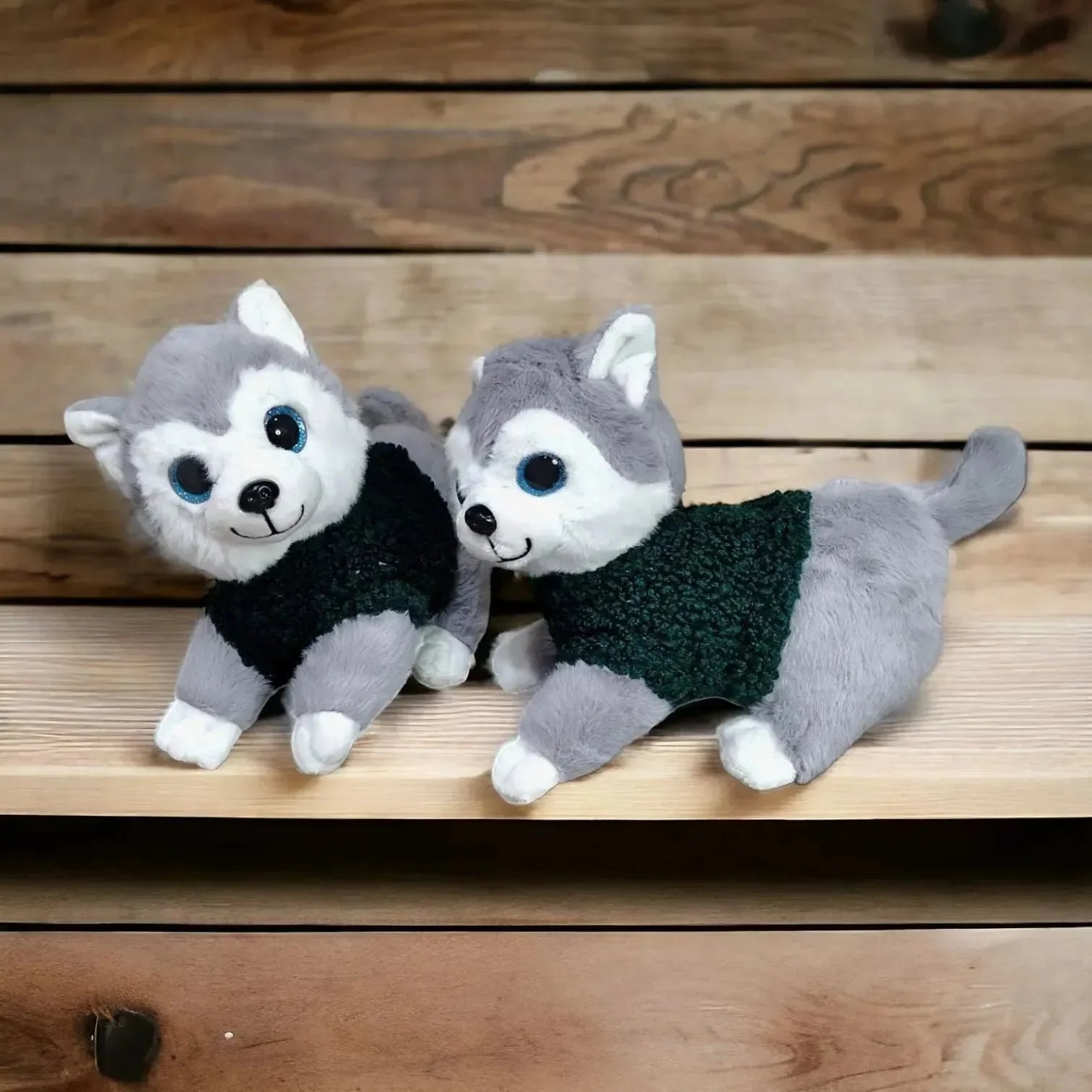 Cuddly Husky Plush Toy (25 cm) - Bear Hugs