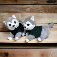 Cuddly Husky Plush Toy (25 cm) - Bear Hugs