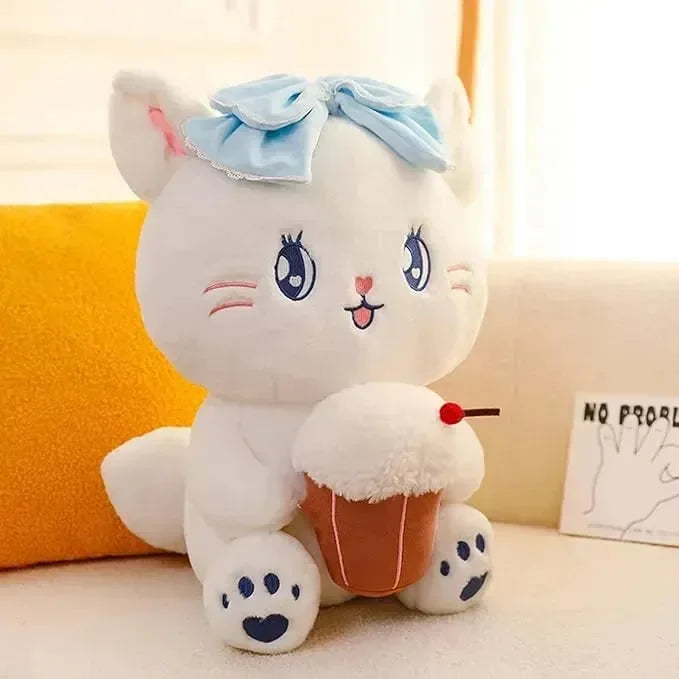 Cupcake Cat Plushie (45 cm) - Bear Hugs