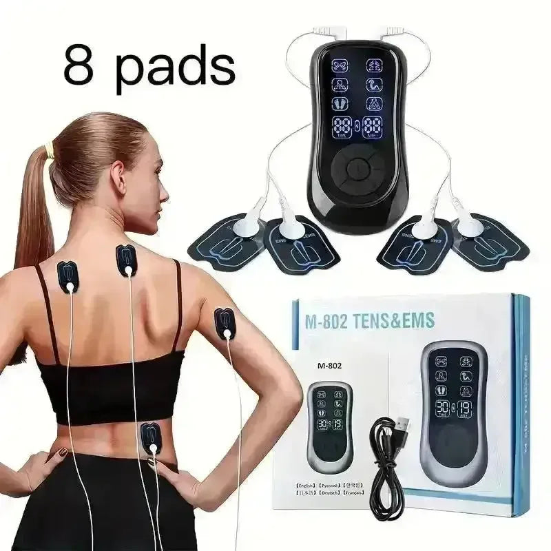 CureMe TENS + EMS Unit Dual Channel Device - Bear Hugs