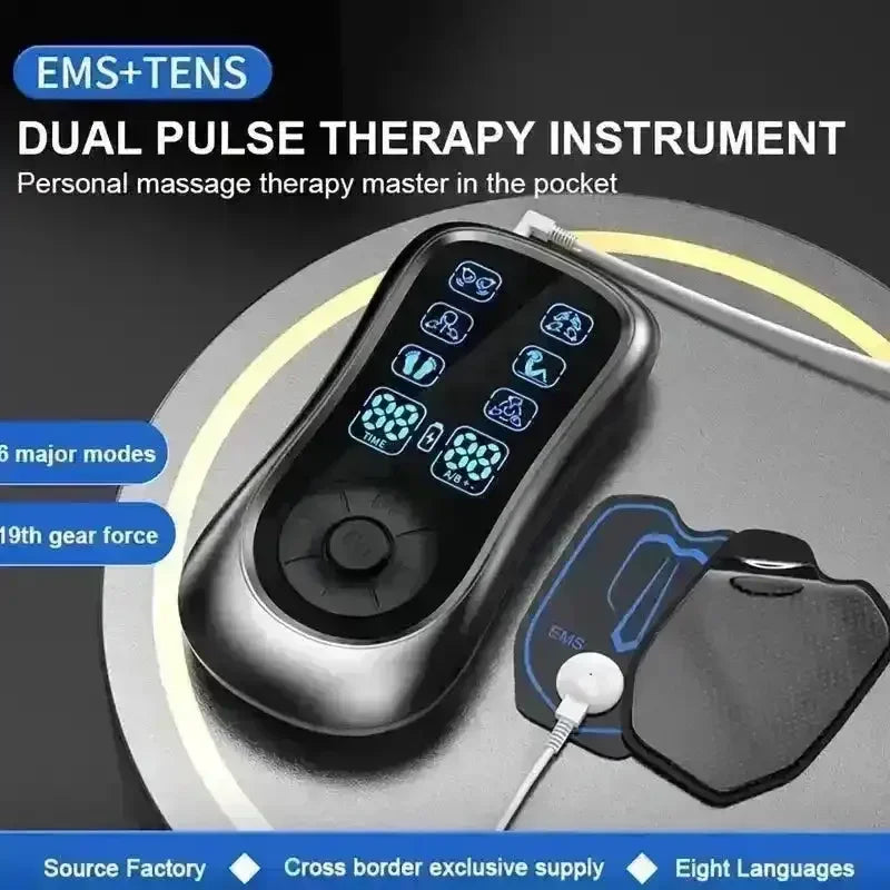 CureMe TENS + EMS Unit Dual Channel Device - Bear Hugs
