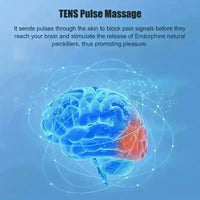 CureMe TENS + EMS Unit Dual Channel Device - Bear Hugs