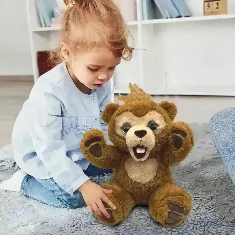 Curious Bear Interactive Plush Toy - Bear Hugs