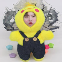 Custom 3D Plush Face Doll Keychain with Voice Recording - Bear Hugs