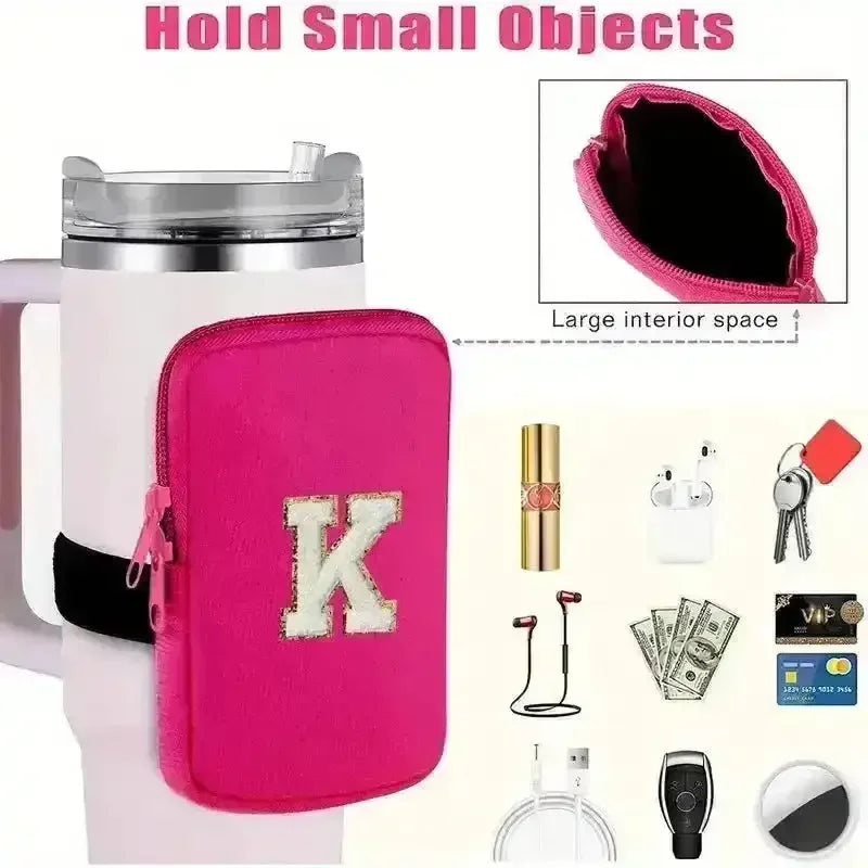 Customised Letter Name Pouch For Stanley Cup - Bear Hugs