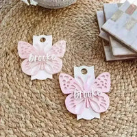 Customised Tumbler Name Plate for Stanley Cup (Set of 3 Pcs) - Bear Hugs