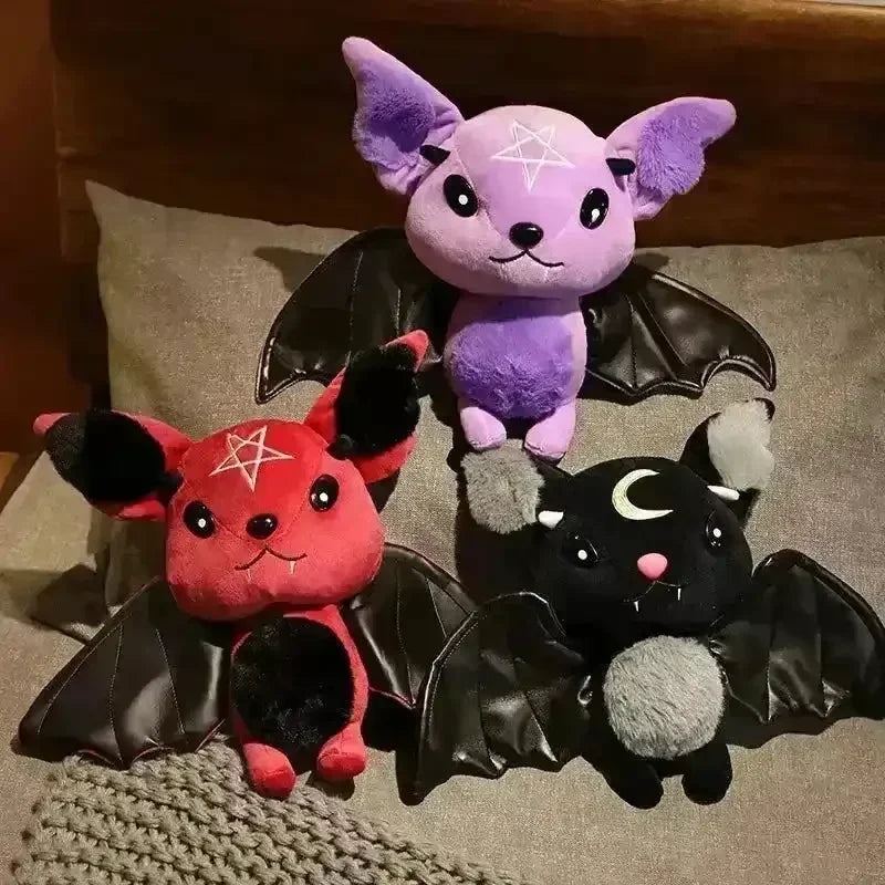 Cute and Creepy Demon Bat Plush Toy (30 cm) - Bear Hugs