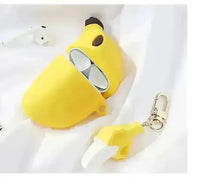 Cute Banana Shaped Case (For Airpods) - Bear Hugs