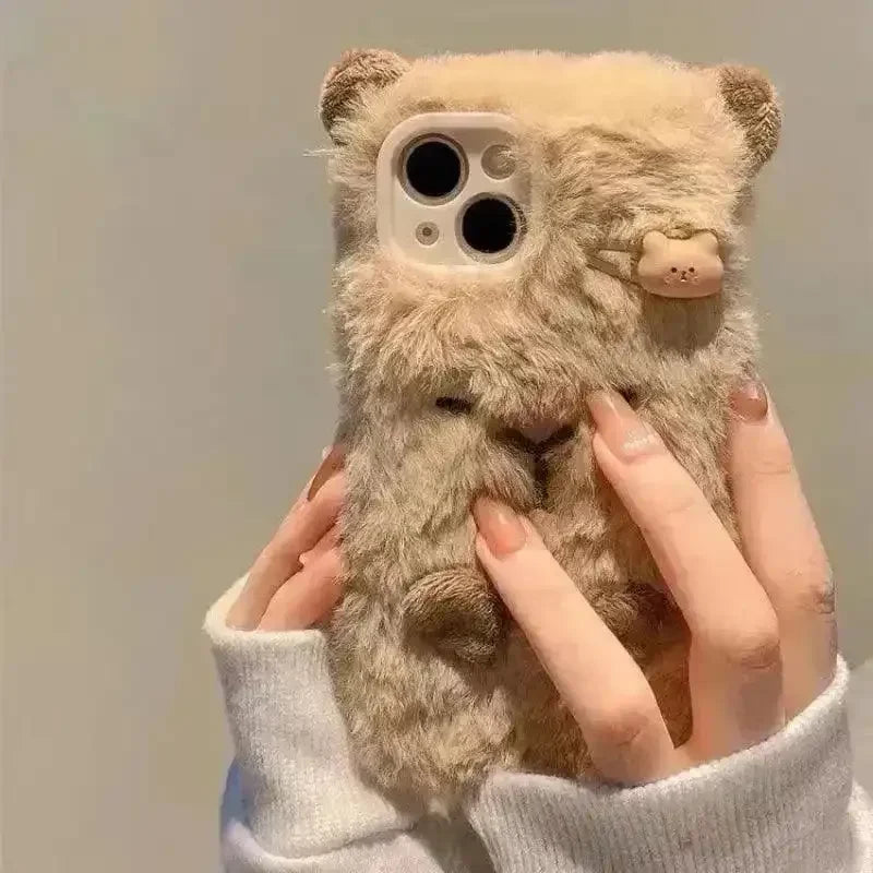 Cute Capybara Air Cushioned Case (For iPhone) - Bear Hugs