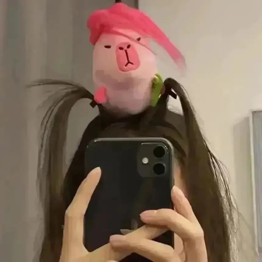 Cute Capybara Hairband - Bear Hugs