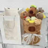 Cute Capybara Plush Bouquet - Bear Hugs