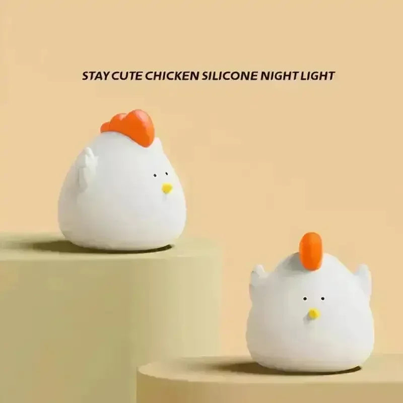 Cute Chicken Silicon Night Lamp - Bear Hugs