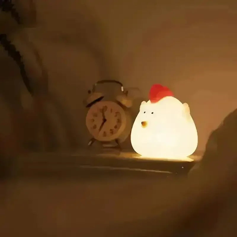 Cute Chicken Silicon Night Lamp - Bear Hugs